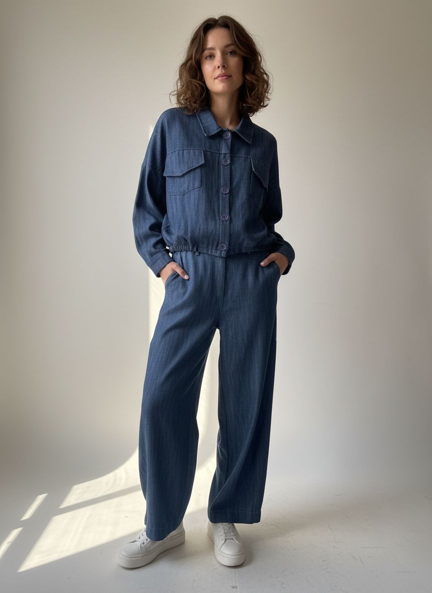 MY-D -Pantalone Jeans Barrel