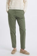 BREND ATELIER-Pantalone chino salvia