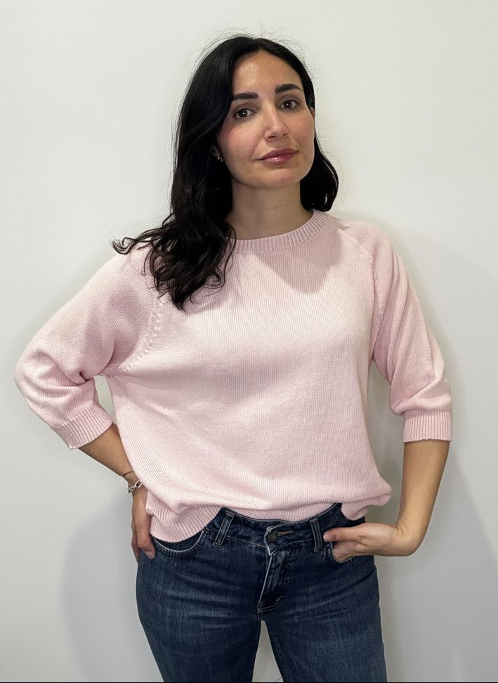 BREND ATELIER- Maglia Over rosa