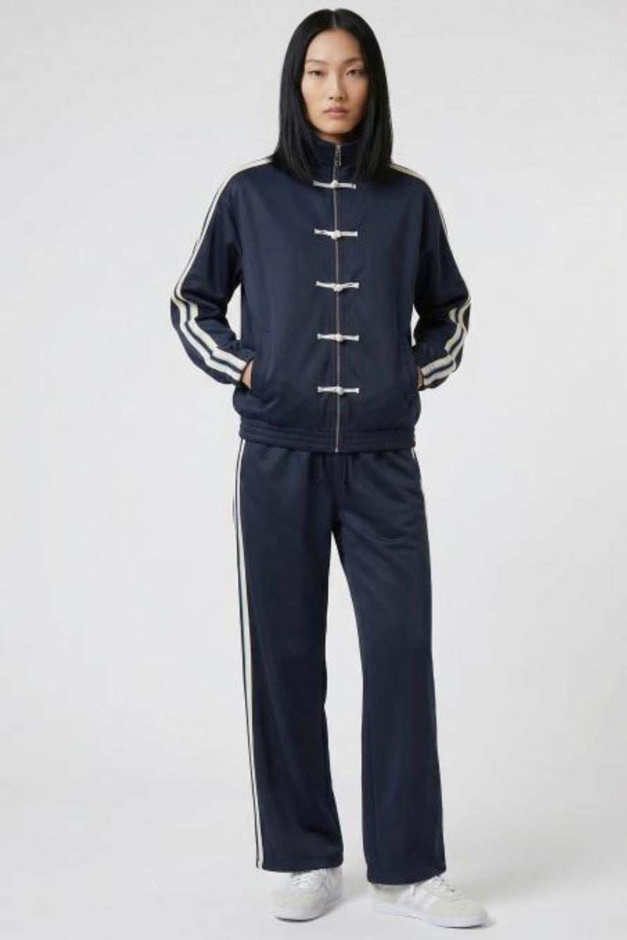 Pantalone felpa bande